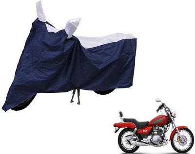 Auto Hub Two Wheeler Cover for Yamaha(Enticer, Blue, Silver)