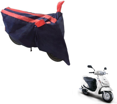 NIKS Two Wheeler Cover for Mahindra(Duro DZ, Black, Orange)