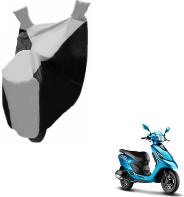 NIKS Two Wheeler Cover for TVS(Zest, Black, Silver)