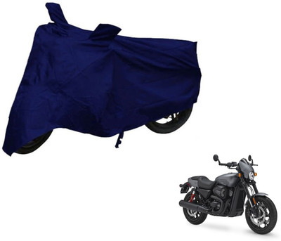 Auto Hub Two Wheeler Cover for Harley Davidson(Blue)