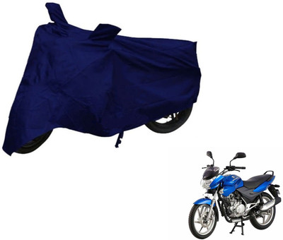 Auto Hub Two Wheeler Cover for Bajaj(Discover 150 s, Blue)