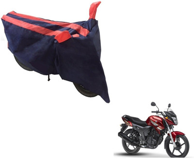 NIKS Two Wheeler Cover for Yamaha(SZ X, Black, Orange)
