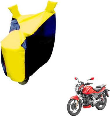 NIKS Two Wheeler Cover for Hero(Sport, Black, Yellow)