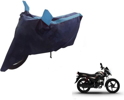 NIKS Two Wheeler Cover for Mahindra(Pantero, Black, Blue)