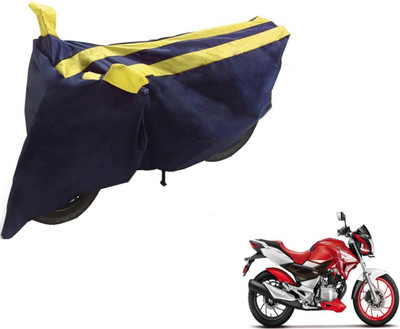 NIKS Two Wheeler Cover for Hero(Xtreme, Black, Yellow)