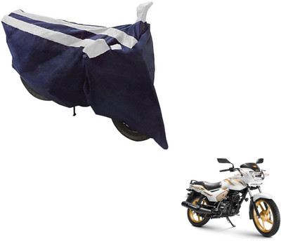 NIKS Two Wheeler Cover for TVS(Star City, Black, Silver)