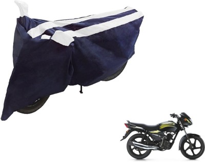 NIKS Two Wheeler Cover for TVS(Star City, Black, White)