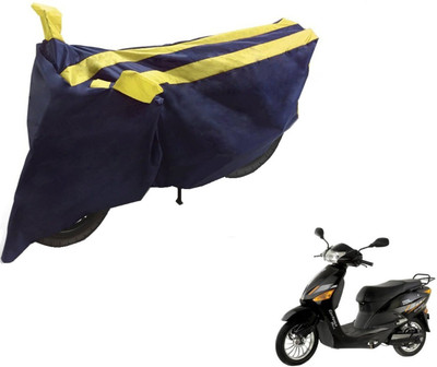 NIKS Two Wheeler Cover for Hero(Electric Zippy, Black, Yellow)