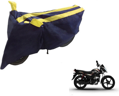 NIKS Two Wheeler Cover for Mahindra(Pantero, Black, Yellow)