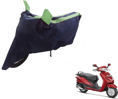 NIKS Two Wheeler Cover for Hero(Duet, Black, Green)