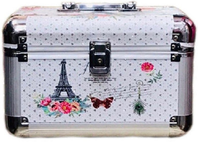 

fundatraders Medium Size Cosmetic Box, Vanity Box for Ladies Makeup vanity box Vanity Box(Multicolor)