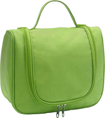

Tied Ribbons Cosmetic Bag Case cum Make Up Organiser Vanity Bag for Women Cosmetic Organiser Vanity Box(Green)