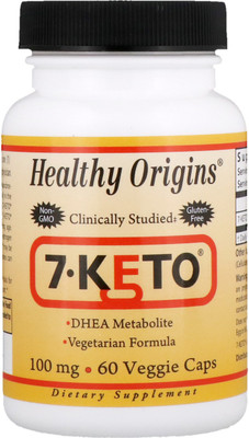 

Healthy Origins 7-Keto, 100 mg, 60 Veggie Caps(60 No)