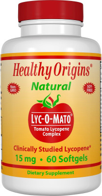 Healthy Origins Lyc-O-Mato, Tomato Lycopene Complex, 15 mg, 60 Softgels(60 No)