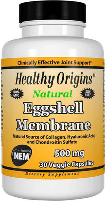 

Healthy Origins Eggshell Membrane Veg Capsules, 500 mg, 30 Count(30 No)