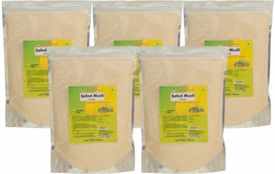 

Herbal Hills Safed Musli powder - 1 kg powder - Pack of 5 - chlorophytum borivilianum(1 kg)