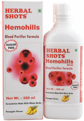 Herbal Hills Hemohills Herbal Shots 500ml (Pack of 10)(500 ml)