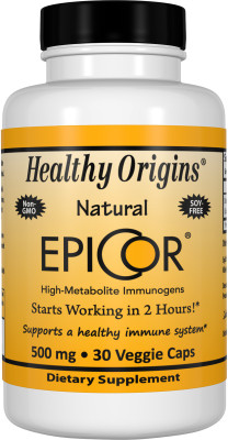 

Healthy Origins EpiCor, 500 mg, 30 Veggie Caps(30 No)