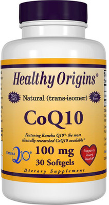 

Healthy Origins CoQ10 100 mg (Kaneka Q10) 30 Gels(30 No)