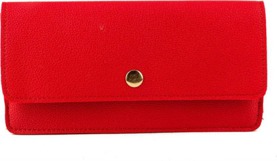 

fresherjilive Women Red Artificial Leather Wallet(6 Card Slots)