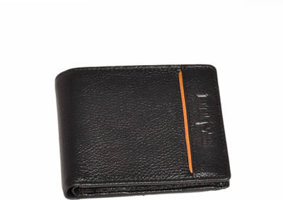 

SHIPTOUCH Men Black Genuine Leather Wallet(9 Card Slots)
