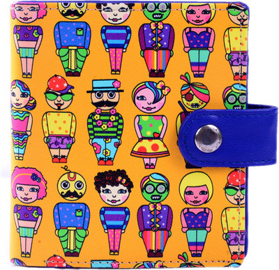 

Intelligent Idiots Women Multicolor Artificial Leather Wallet(3 Card Slots)