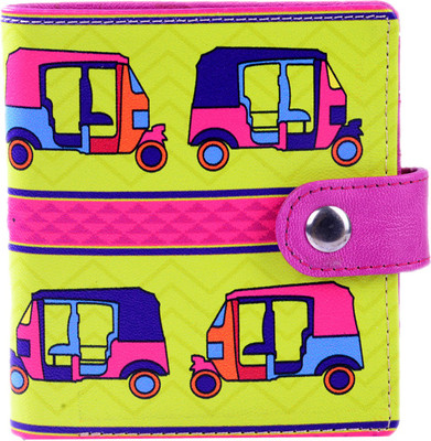 

Intelligent Idiots Women Multicolor Artificial Leather Wallet(3 Card Slots)