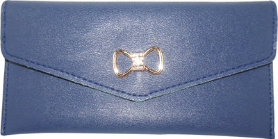 

Fillincart Women Blue Artificial Leather Wallet(4 Card Slots)