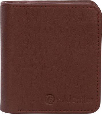 

Wildantler Men Brown Artificial Leather Wallet(7 Card Slots)