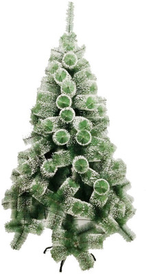 Bash N Splash Pine 150 cm (4.92 ft) Artificial Christmas Tree(Green, White)