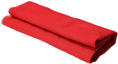 

BestUBuy Laminated Jute Cloth , Red Color , 48 Inches Width , One Mt Packing, Used In Bags Making , Art & Craft