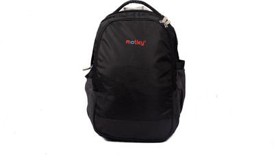 

Motley School & College Bag 13 34.5 L Backpack(Black), Black 03