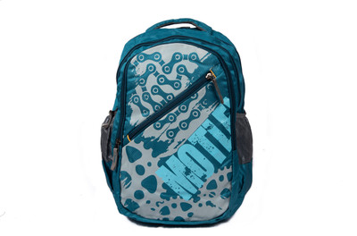 

Motley School & College Bag 28 37 L Backpack(Blue), Blue 06