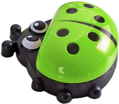 

Fully Ladybug Soap Box Bathroom Drain Soap Holder For Kitchen, Sponge Storage Rack, Kids Bathroom Accessories, Pack Of 1 Bath Toy(Green, Black)