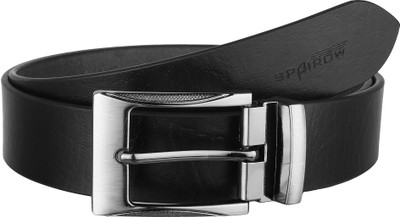 50% OFF on Spairow Men Formal, Casual Black Genuine Leather Belt