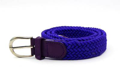 

ELS Women Casual, Evening, Formal Purple Canvas, Fabric, Synthetic Belt