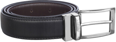 

Spairow Men Casual Black Artificial Leather Belt