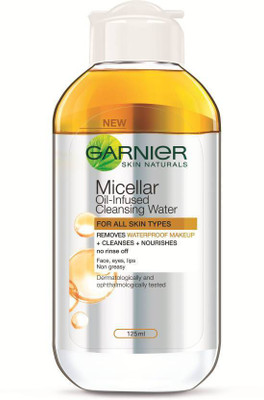 

Garnier Micellar Oil infused cleansing water(125 ml)