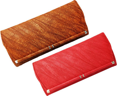 

BANDICOOT Casual, Party, Formal Brown, Red Clutch