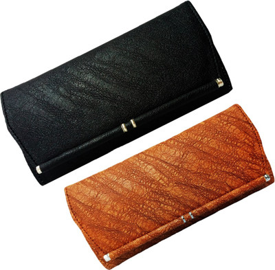 

landloper Casual, Party, Formal Black, Brown Clutch