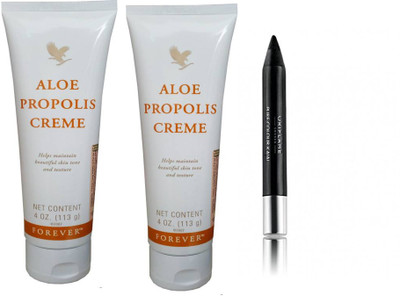 

Forever Living Aloe Propolis Creme (113 g) set 2 with oriflame kajal(Set of 3)