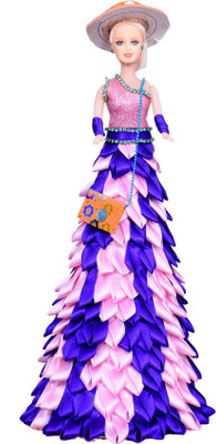 

Princess Pink Purple Doll(Pink, Purple)