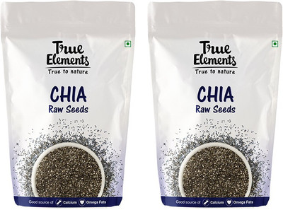 

True Elements Chia Seeds(1000 g, Pack of 2)