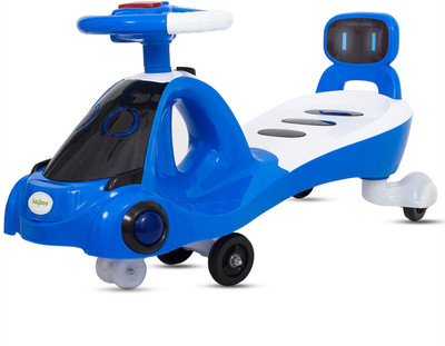 

Baybee Baby Magic Cars for Kids | Kids Twist and Swing Car for Kids Magic Car with Music & Light | Ride On Car Toy| Car Ride on Toy For Childrens Suitable for Boys & Girls (Blue) Car Non Battery Operated Ride On(Blue)