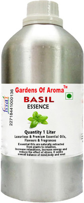 

Gardens Of Aroma Basil Liquid Food Essence Basil Liquid Food Essence(1000 ml)