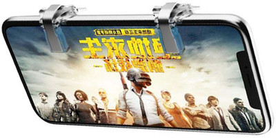 

Blue Birds New arrival Metal pubg Game Trigger Joystick Fire Button Assist Tool Compatible with All Smartphones Android Mobile Sensitive Shoot/aim Buttons L1 R1 Trigger Mobile Game Controller Gaming Accessory Kit(Multicolor, For Android)