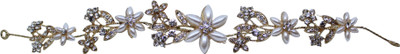 

Tied Ribbons Headpiece Jewellery Tiara for Wedding Gown Hair Band(Multicolor)