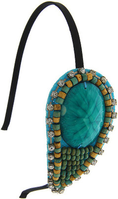 

Anuradha Art Jewellery Hair Bealt Head Band(Green)