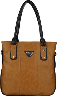 

Al Jazeera Shoulder Bag(Tan, Black), Black;tan