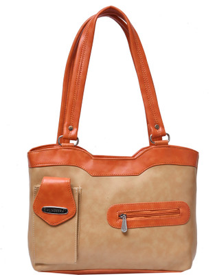 

Al Jazeera Shoulder Bag(Beige, Orange)